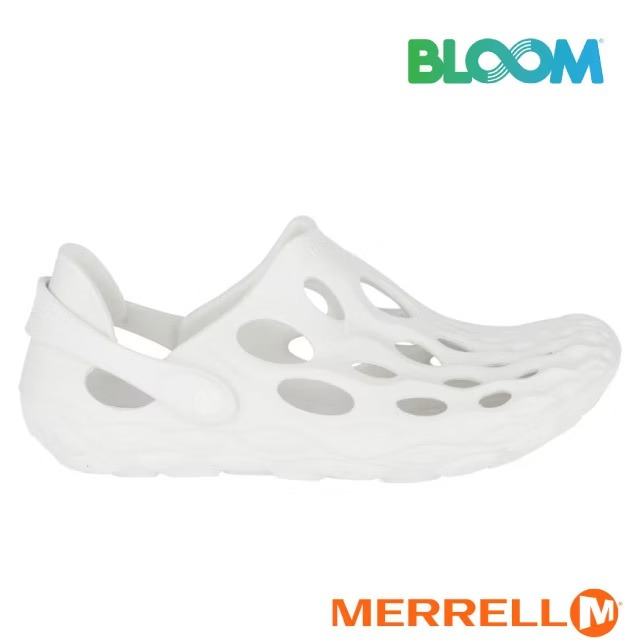 【MERRELL】女 HYDRO MOC 風格潮流 水陸兩棲洞洞鞋.沙灘鞋.海灘鞋.涼拖鞋/ML85950 白色✿30E010